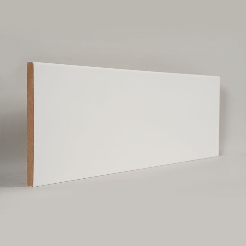 Listwa przypodłogowa MDF (zagruntowana wypełniaczem i biała perłowa) 1/2' x 5 1/2'