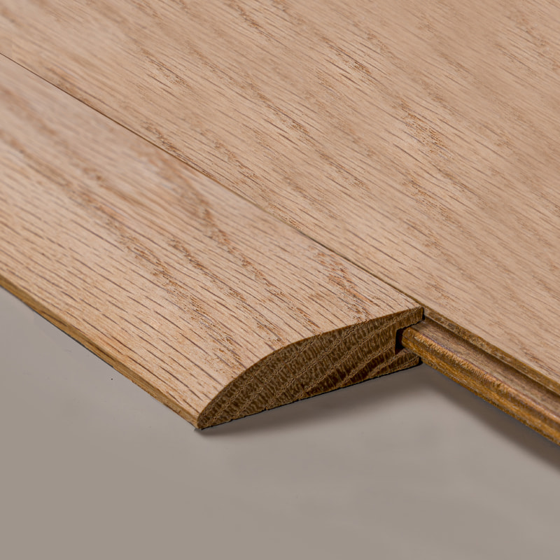 Redukcja całych kłód z białego dębu (niewykończona farba) - dąb naturalny kolor 3/4'x1 31/32'
