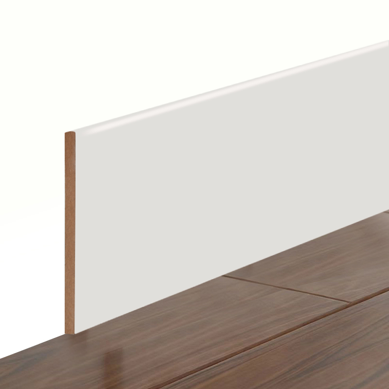 Listwa przypodłogowa MDF (zagruntowana wypełniaczem i biała perłowa) 1/2' x 5 1/2'